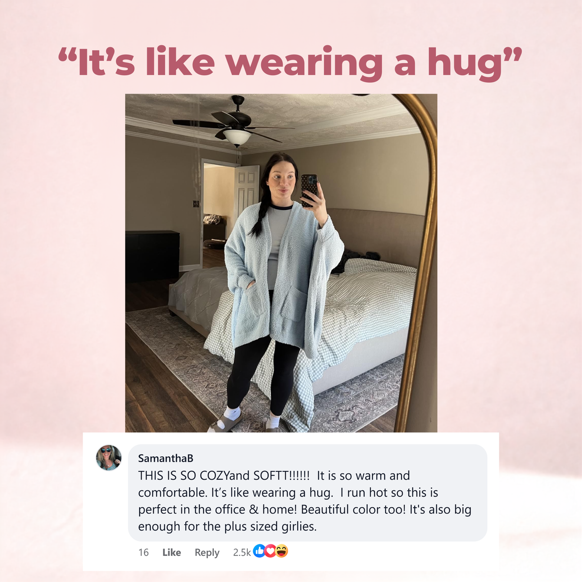 Zushi Wearable Blanket Cardigan